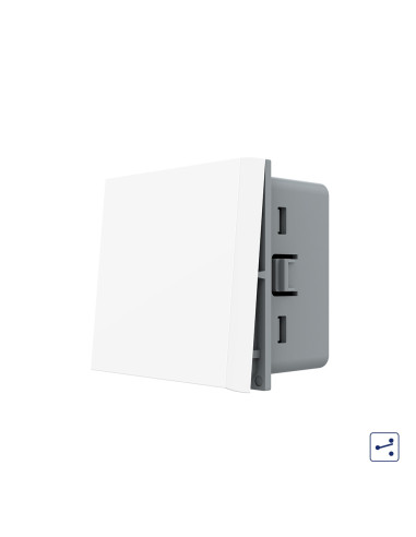 Modul Întrerupător Mecanic simplu Cruce 2M Livolo