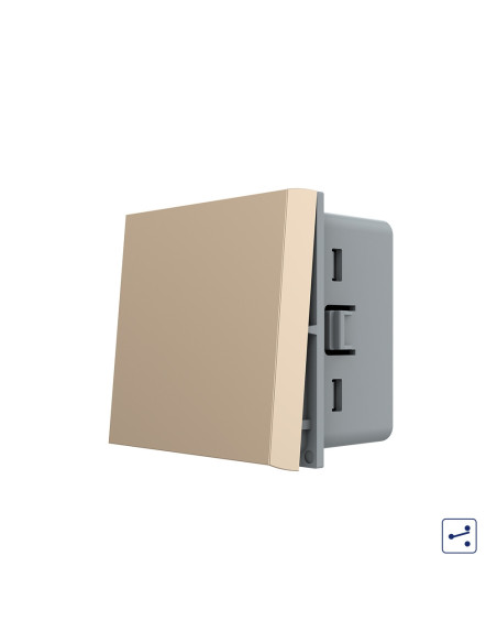 Modul Întrerupător Mecanic simplu Cruce 2M Livolo