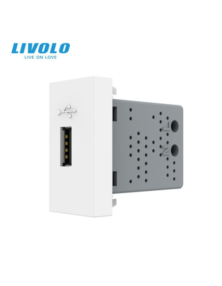 Modul Priză USB Tip A 1M Livolo