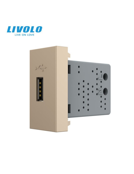 Modul Priză USB Tip A 1M Livolo