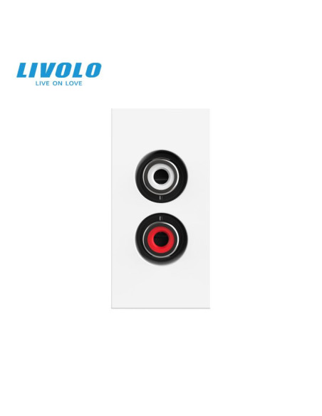 Modul Priză Audio RCA 1M Livolo