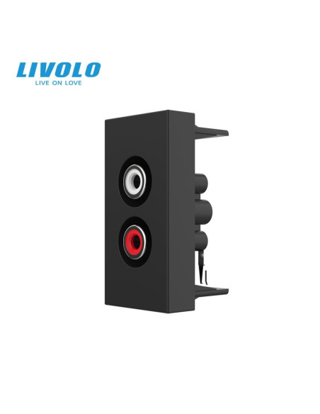 Modul Priză Audio RCA 1M Livolo
