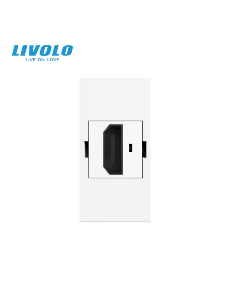 Modul Priză HDMI 1M Livolo