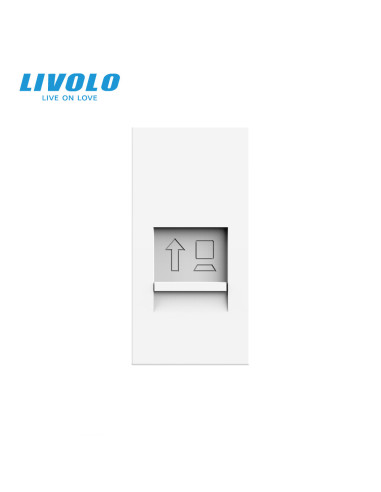 Modul Priză Date RJ45 Cat6 1M Livolo