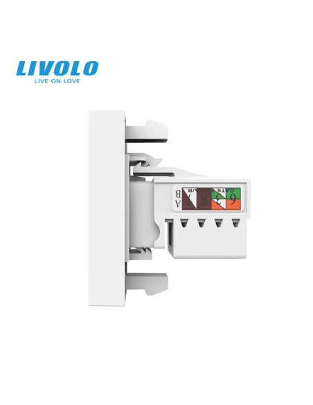 Modul Priză Date RJ45 Cat6 1M Livolo