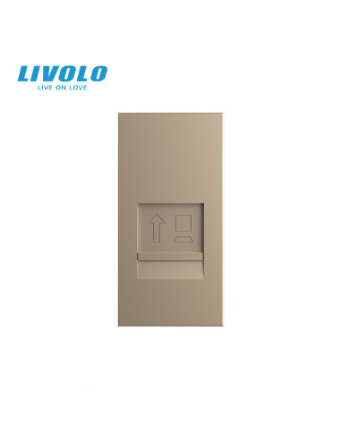 Modul Priză Date RJ45 Cat6 1M Livolo
