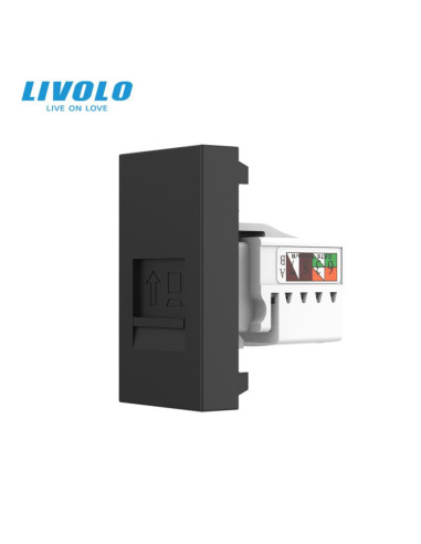Modul Priză Date RJ45 Cat6 1M Livolo
