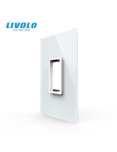 Ramă din sticlă 1M pentru doză 3 module Standard Italian Livolo