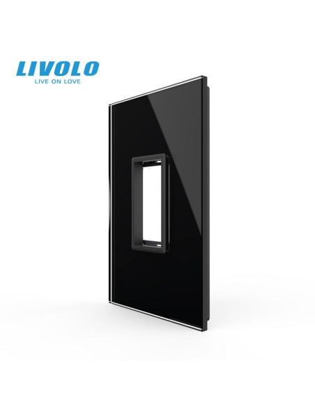 Ramă din sticlă 1M pentru doză 3 module Standard Italian Livolo