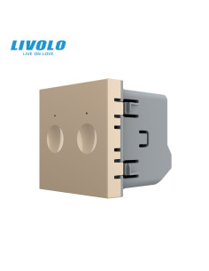 Modul Întrerupător Touch dublu 2M Livolo