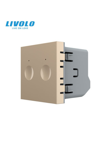 Modul Întrerupător Touch dublu 2M Livolo