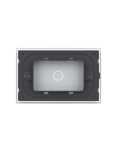 Panou din sticlă pentru Întrerupător Touch simplu pentru doză 3 module Livolo