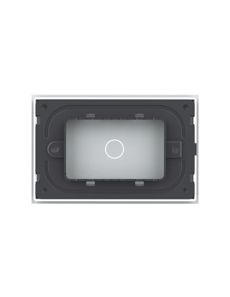 Panou din sticlă pentru Întrerupător Touch simplu pentru doză 3 module Livolo