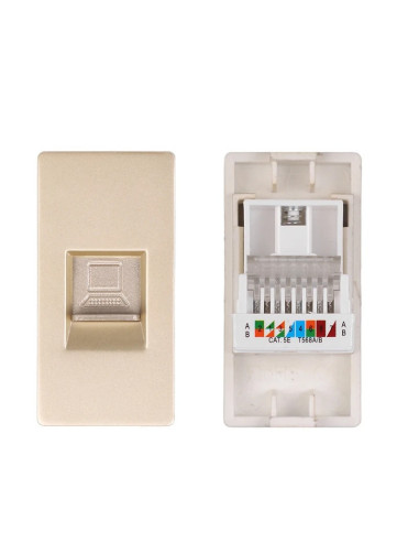 Modul priză date RJ45 CAT5e 1M, Moono