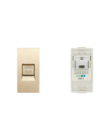 Modul priză telefon RJ11 1M, Moono