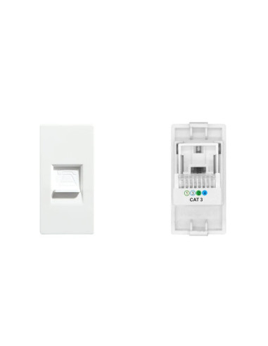Modul priză telefon RJ11 1M, Moono