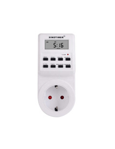 Priza digitala programabila, Sinotimer, 230V , 16A, 3680W, interval 1 minut/7zile, TM516