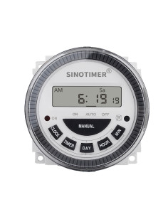 Releu digital cu temporizator, Sinotimer, temporizator, intrerupator, programabila, 230V, 30A, TM619H2-30D