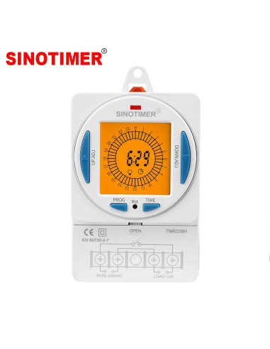 Releu digital cu temporizator, Sinotimer, 250Vac/10Amp, 50/60Hz, TM6339H2-30D