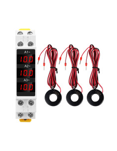 Ampermetru Sinotimer, trifazic, masoara curentul 3P,  SDM010A