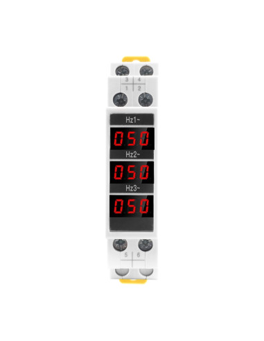 Releu digital trifazic SINOTIMER, pentru sina tablou DIN, SDM010HZ