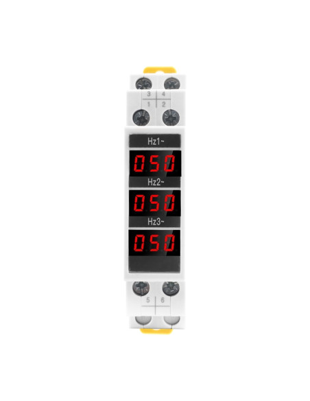 Releu digital trifazic SINOTIMER, pentru sina tablou DIN, SDM010HZ