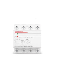 Releu siguranta digitala  de protectie tensiune, Sinotimer, 60A, STVP-60,  recuperare automata