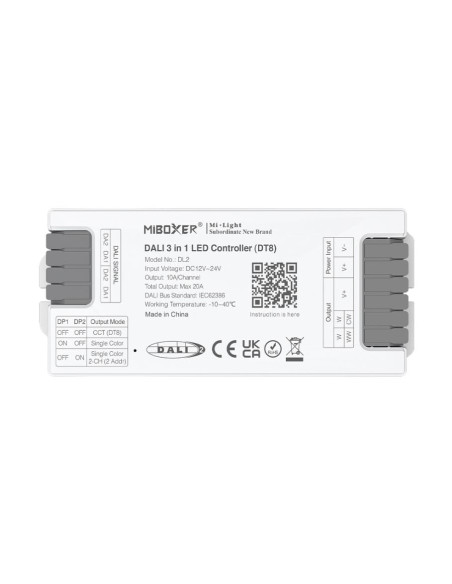 MiBoxer DL2 Controller LED 3in1 DALI (DT8)