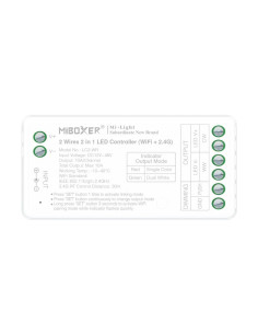 MiBoxer LC2-WR Controller LED 2in1 2 fire Monocolor/Dual White (WiFi+2.4G)