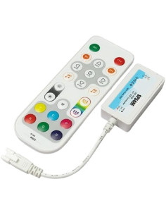 Controller cu telecomanda muzical banda LED Digitala SP548E, 1 iesire, WI-FI