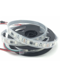 Banda LED Digitala WS2811 60LED/M, IP68, 12V, 4 Metri