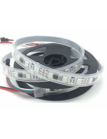 Banda LED Digitala WS2811 60LED/M, IP68, 12V, 1 Metru