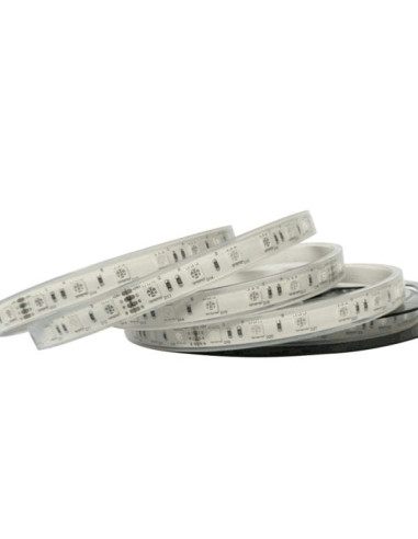 Banda LED Submersibila RGB 5050 smd 60led/m 14.4W/m silicon ip68,24V,10metri