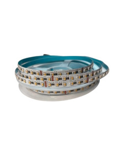 Banda LED RGBWW (RGB+Alb Cald) 4in1, 3535, 96LED/m, 8mm, IP20, 24V, 5 Metri