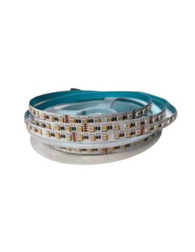 Banda LED RGBWW (RGB+Alb Cald) 4in1, 3535, 96LED/m, 8mm, IP20, 24V, 5 Metri