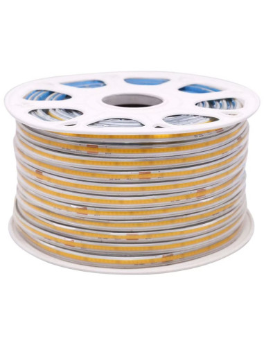 Banda LED COB Alb Natural 220V, 240led/m, IP65 la metru liniar