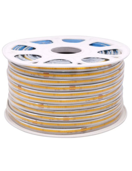 Banda LED COB Alb Natural 220V, 240led/m, IP65 la metru liniar