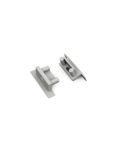 Capace terminale BEGTIN12 SQ cu gaura Gri