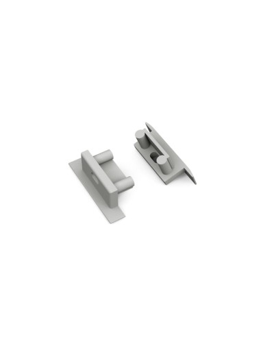 Capace terminale BEGTIN12 SQ cu gaura Gri