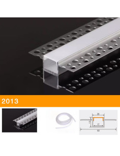 Profil Aluminiu Rigips 20x60mm, interior 17mm PU2013
