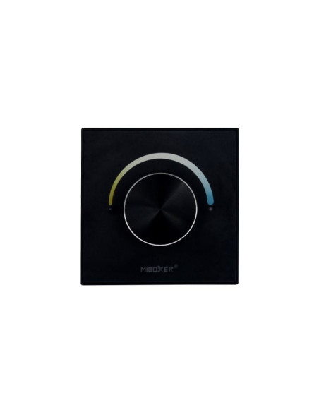 MiBoxer P0 Controller de Perete Rotativ Monocolor/Dual White Negru