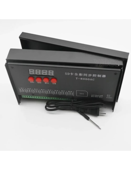 Controller Banda LED Digitala T-8000AC, Card SD, 220V