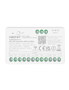 MiBoxer SPIW5-4 Controller LED Digital 4 Canale 5in1 (WiFi+2.4G)