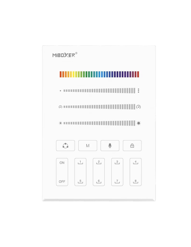 MiBoxer B9 Telecomanda Panou Banda LED Digitala 2.4 Ghz