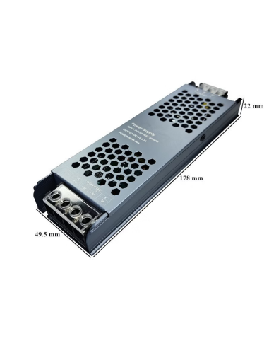 Sursa alimentare ultra-slim 24V 8.33A 200W IP25, Fara Cooler