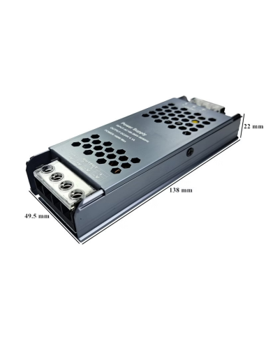 Sursa alimentare ultra-slim 24V 4.17A 100W IP25, Fara Cooler