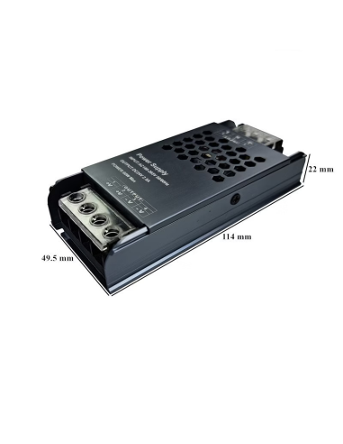 Sursa alimentare ultra-slim 24V 2.5A 60W IP25, Fara Cooler