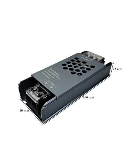 Sursa alimentare ultra-slim 24V 1.5A 36W IP25, Fara Cooler