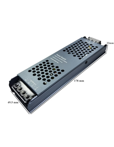 Sursa alimentare ultra-slim 12V 16.7A 200W IP25, Fara Cooler