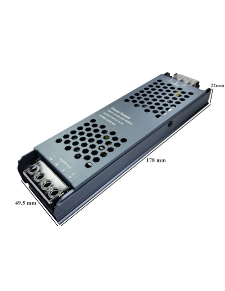 Sursa alimentare ultra-slim 12V 16.7A 200W IP25, Fara Cooler